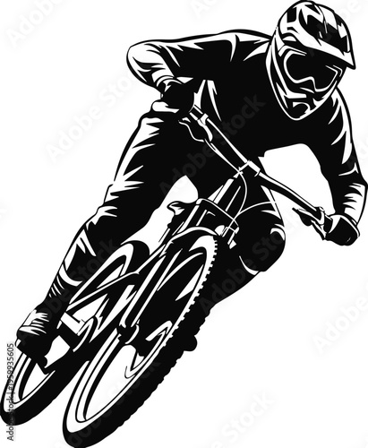 Mountain bike trail map icons and symbols