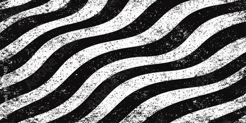 A seamless zebra skin pattern featuring wild black animal stripes on a natural fur texture creates a striking wildlife print design for safari-themed fabric wallpaper