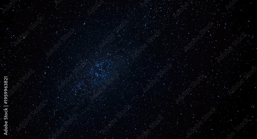 Fototapeta premium Meteor shower illuminating dark void in space