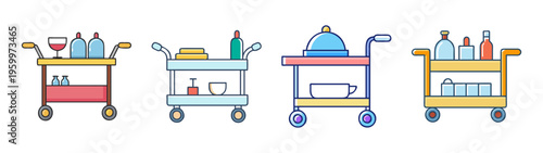 Explore stylish serving carts and bar carts for home decor and entertaining solutions online today