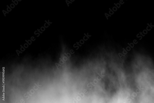 Photos Abstract fire smoke misty fog on isolated black background