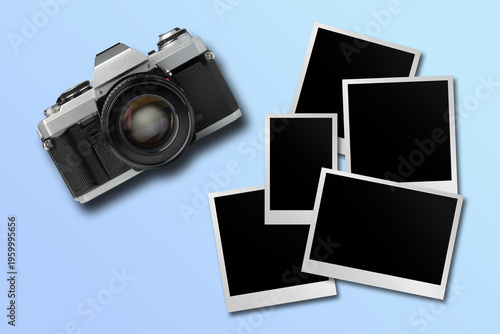 Photography Collage frame photo mockup