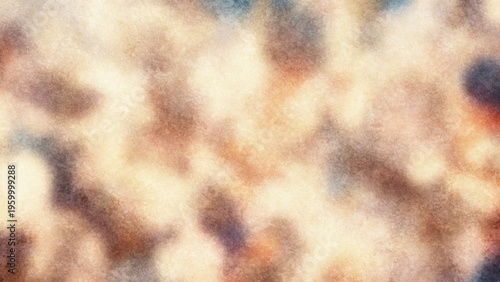 Canvastavla Blurry abstract image with multicolored spots and shades