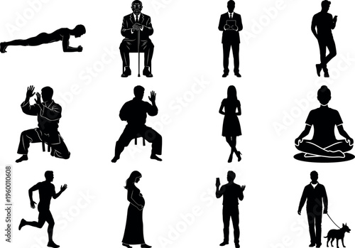 Isolated white snowflakes on transparent background delicate winter design elements