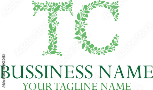 TC T tc initial logo | initial based abstract modern minimal creative logo, vector template image. luxury logotype logo, real estate homie logo. typography logo. initials logo