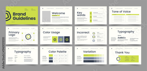 Brand Guidelines Presentation For Strengthening Identity Consistency And Visual Communication