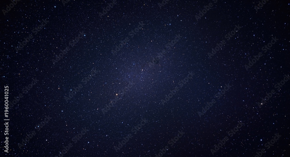 Obraz premium Expansive view of outer space with distant galaxies and stars