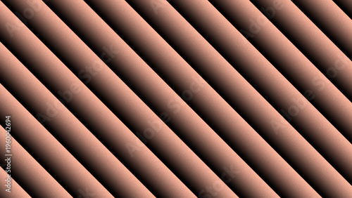 Pinkish brown diagonal stripes with grainy texture and subtle shadow effect