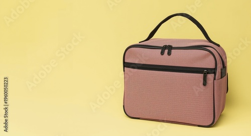 Lightweight insulated fabric lunch cooler designed for childrenâ€™s meal packs