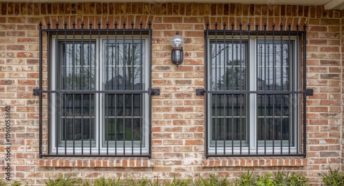 Metal security grilles for home windows providing safety