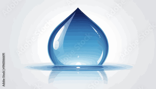 water drop vector illustration