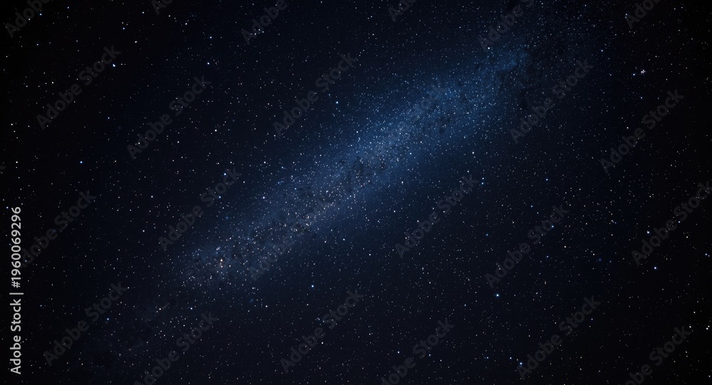 Obraz premium Glowing data points on comet trail conveying a dreamlike linear regression in a star-filled backdrop