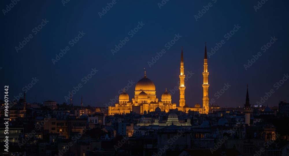 Fototapeta premium Ramadan observances advancing selflessness and charitable acts