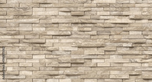 Smooth stone tile cladding on abstract natural stone wall background
