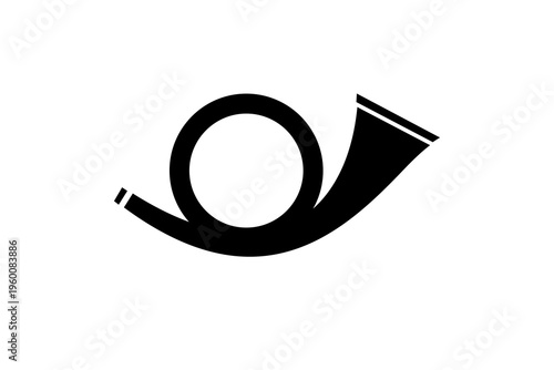 Abstract Circular Wave Logo Icon Minimal Style