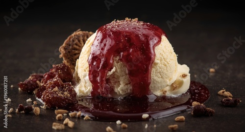 Chocolate delicacy featurin...
