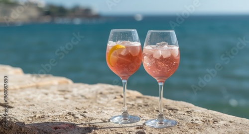Refreshing coastal summer a...