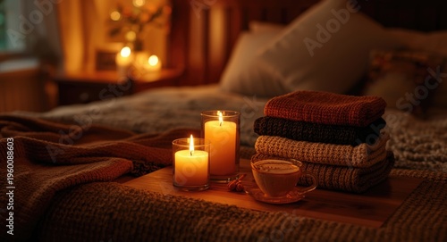 Inviting autumn bedroom set...