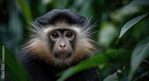 Close up of an endangered r...