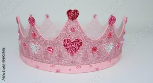 Girls Glittering Pink Princ...