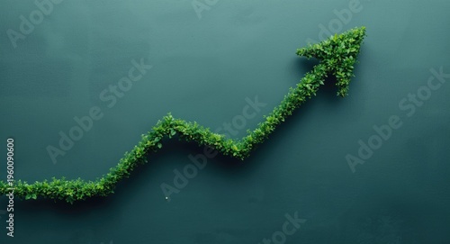 Arrow shaped tree symbolizi...