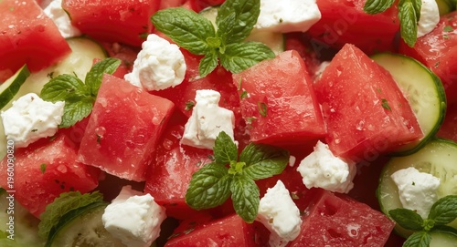 Garden fresh summer salad c...