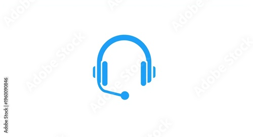 Headset themed flat support...