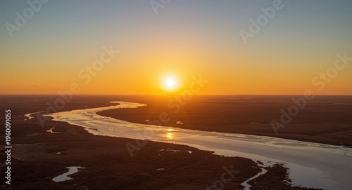 Radiant Sunset Casting Gold...