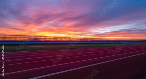 Blurred colorful motion on ...