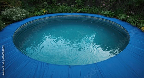 Garden swimming pool circul...