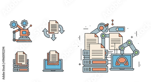 Robotic automation in digital workspace.