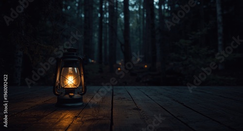 Old fashioned lantern oil l...