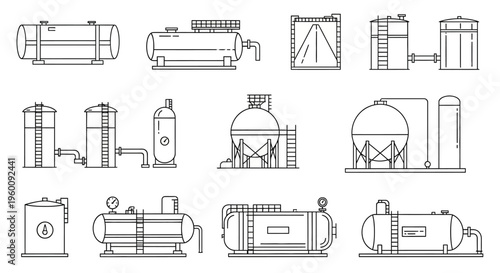 Industrial equipment and machinery parts.