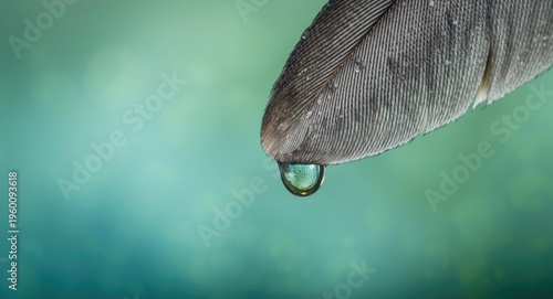 Macro photography of a wate...