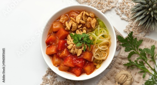 Flavorful Asinan compositio...