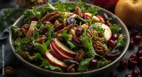 Garden fresh seasonal salad...