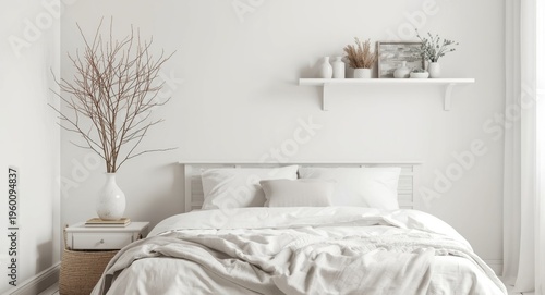Scandinavian simple interio...
