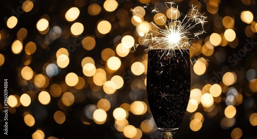 Festive bokeh backdrop feat...