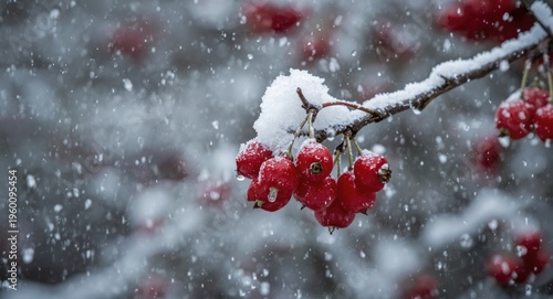 Red berry coated rowan bran...