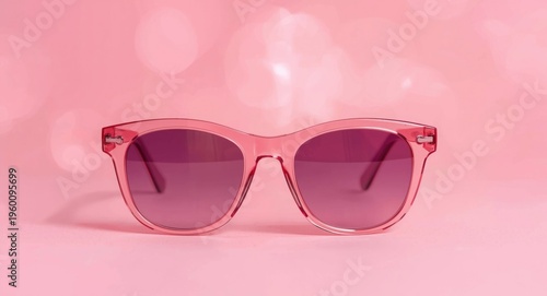 Retro Pink Sunglasses on So...