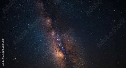 shimmering milky way glow u...