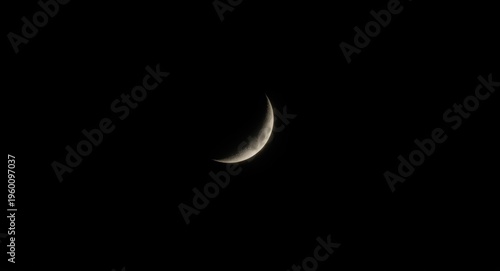 A shadowed image of the moo...