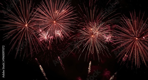 Radiant fireworks display c...