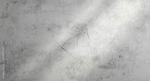 Grainy cracked cement wall ...