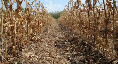 Crop failure illustrated by...