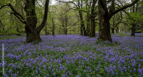 A dense forest area with vi...