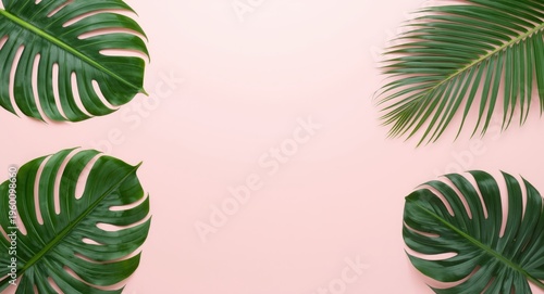 Flat lay composition of gre...