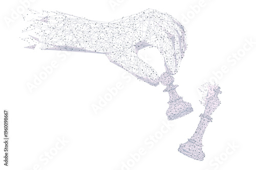 elegant silver necklace with teardrop pendant on white background minimalist jewelry design