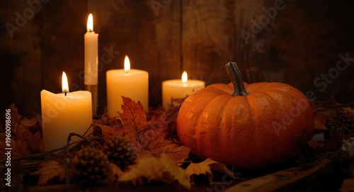 Comfortable autumn mood wit...