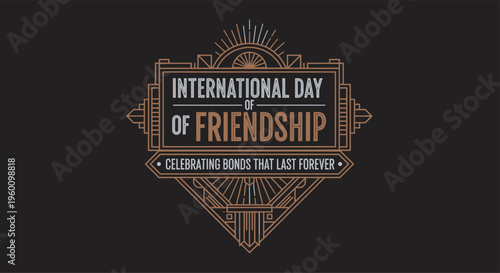 Celebrating international day of friendship honoring bonds and togetherness globally on july 30th every year